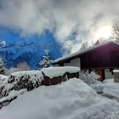 Chaleureux Vallee De Chamonix 4ch 4sdb Sauna Alpehytte *