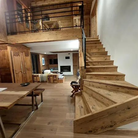 Alpesi faház Chaleureux Vallee De Chamonix 4ch 4sdb Sauna *