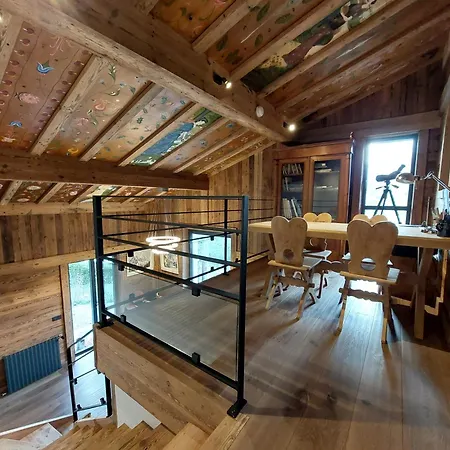 Chaleureux Vallee De Chamonix 4ch 4sdb Sauna Alpehytte Les Houches